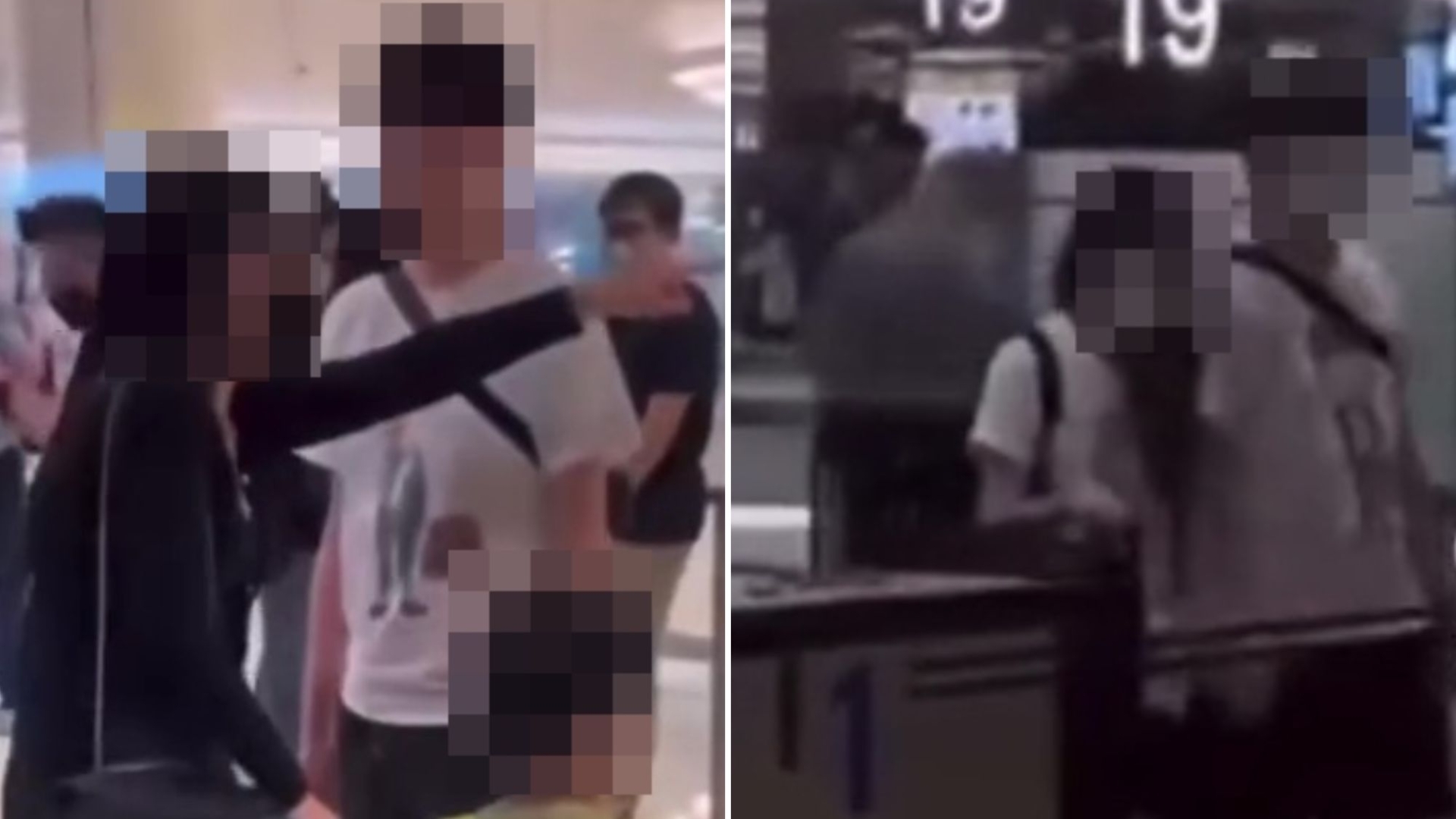 Watch fuming wife bust cheating husband at airport hand-in-hand with ‘mistress’ returning from Thailand getaway