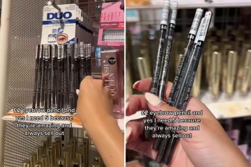 I bought the sold out Primark brow pencil  - some say I took too many 
