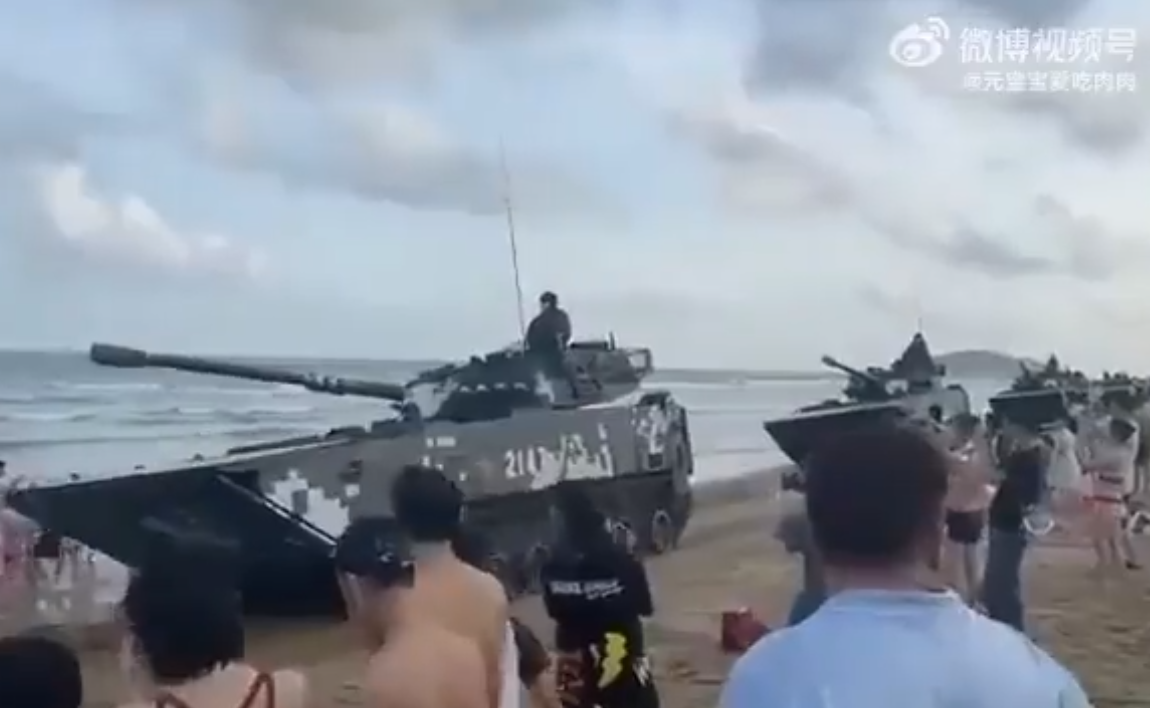 China pledges to ‘fight to the death’Fears of WW3 are fueled by mass tanks and tanks on beaches in support of Taiwan’s invasion style D-Day.