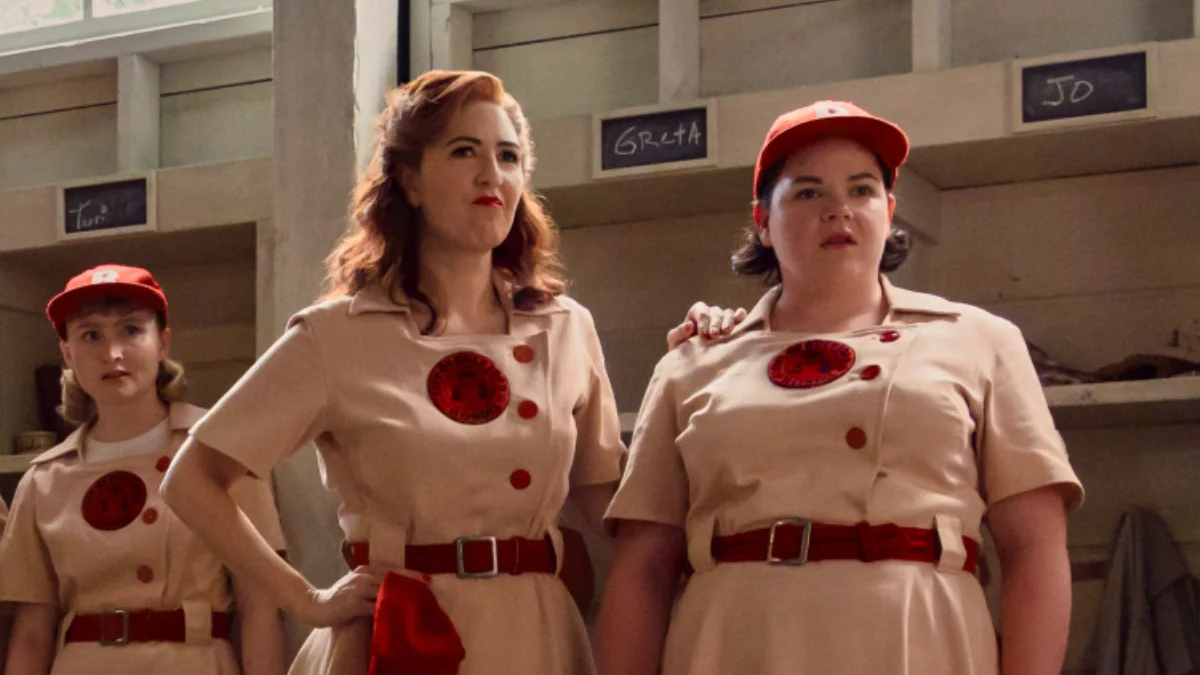 D’Arcy Carden, Melanie Field and A League of Their Own’s Final