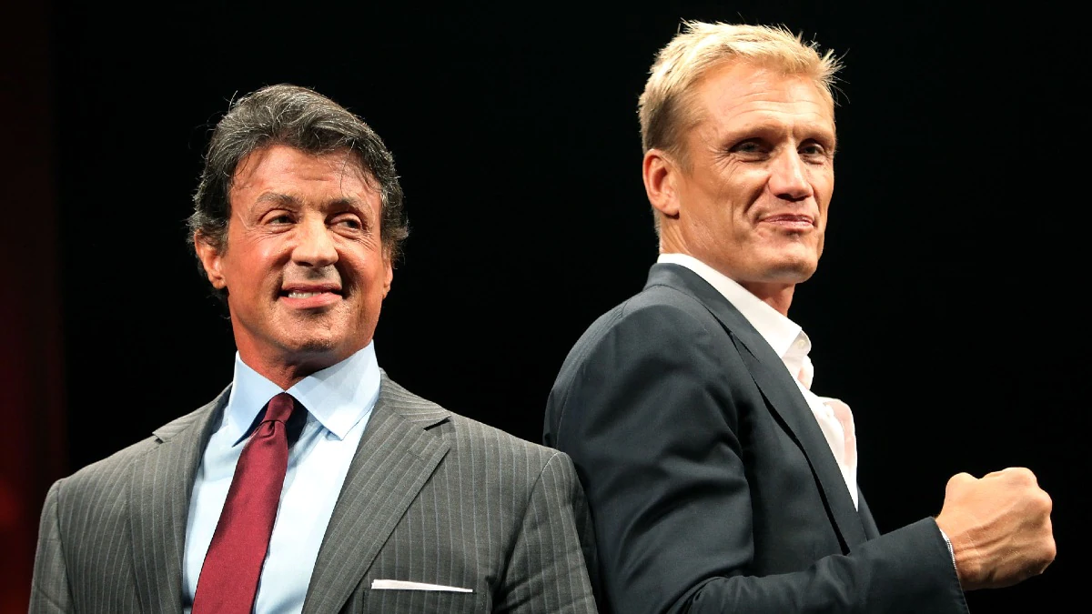 Dolph Lundgren in Sly Stallone’s Corner on ‘Rocky’ Spinoff