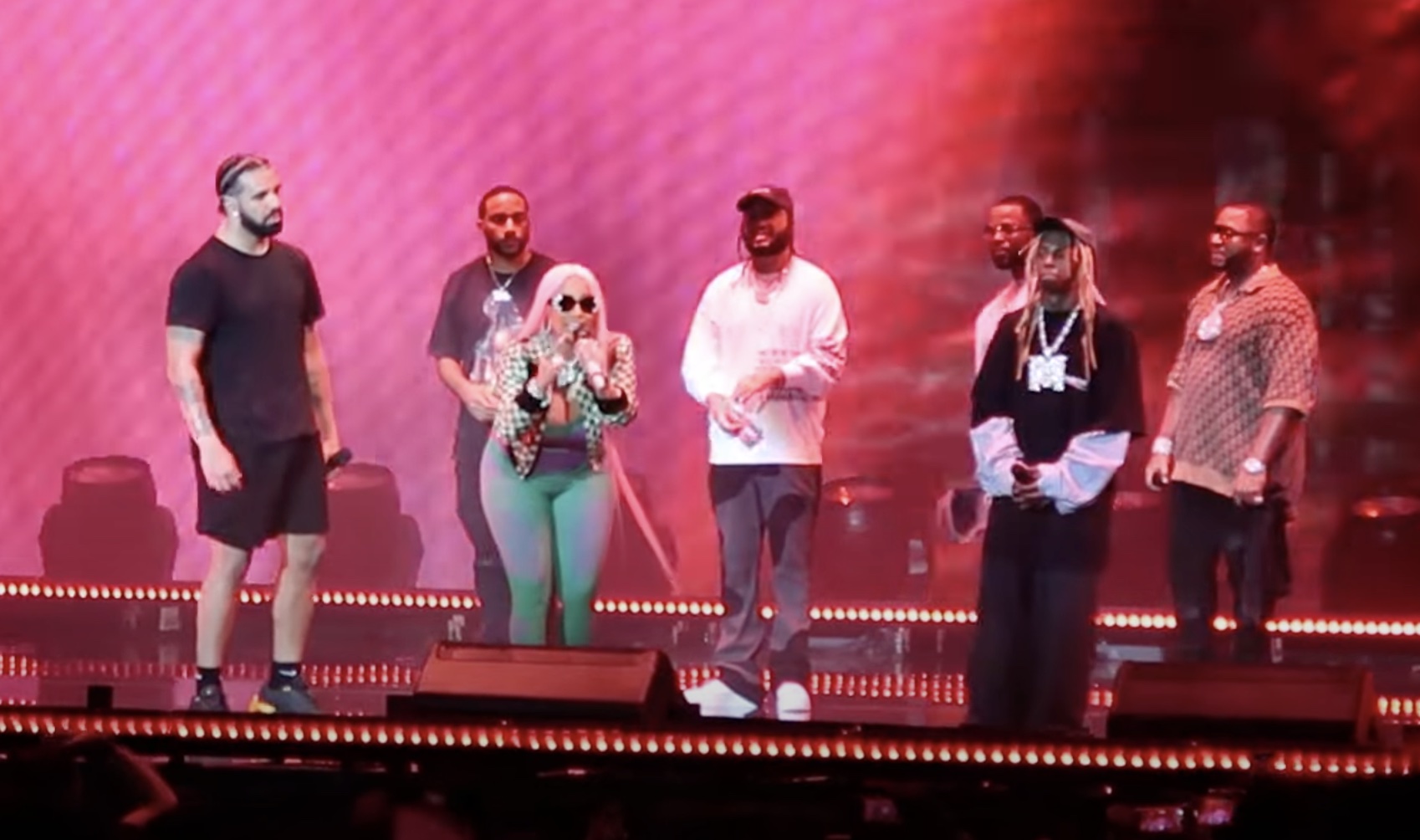 Drake hosts Young Money Reunion in Toronto with Lil Wayne, Nicki and Minaj