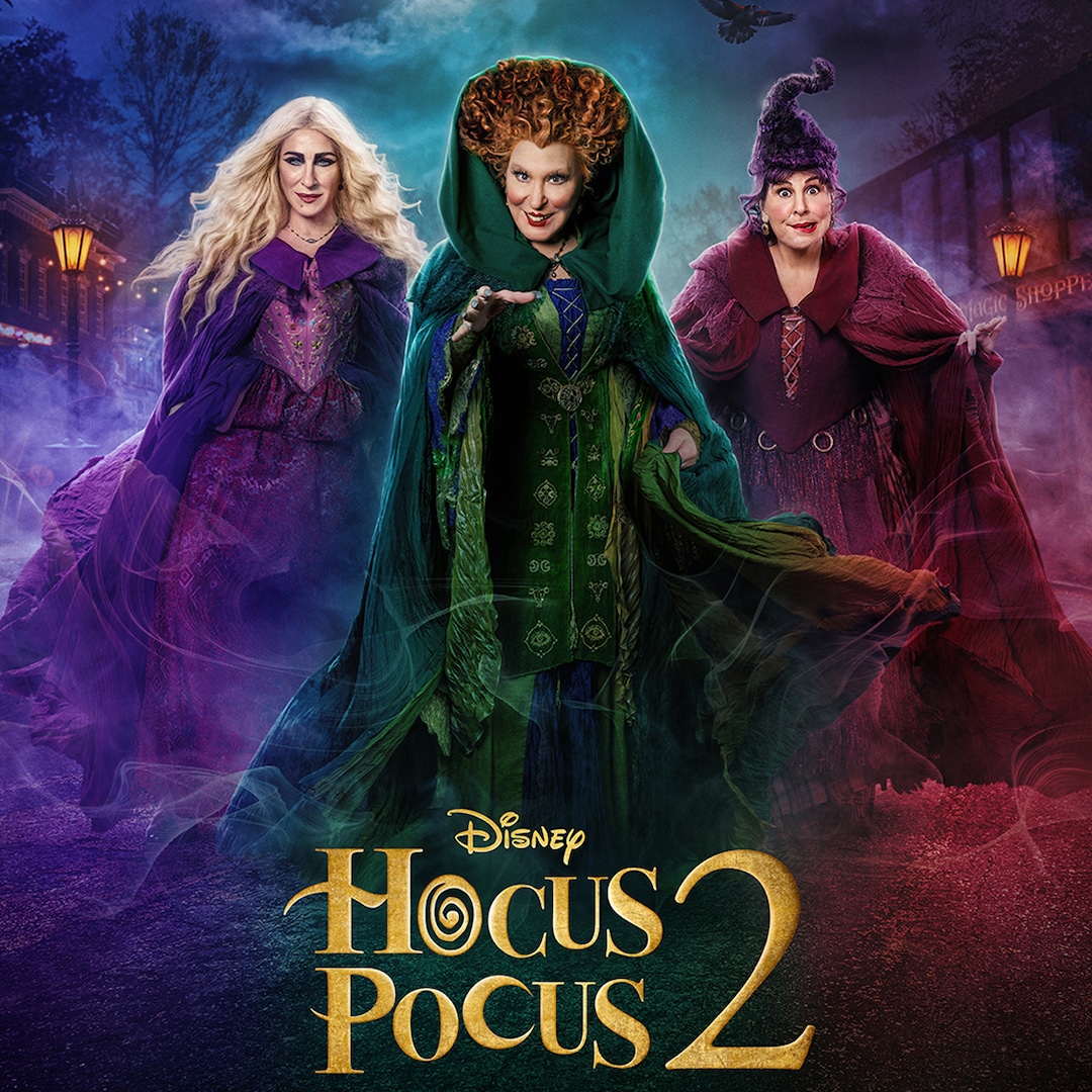 Hocus Pocus 2 Photos Shows That The Sanderson Sisters Are Back to Town