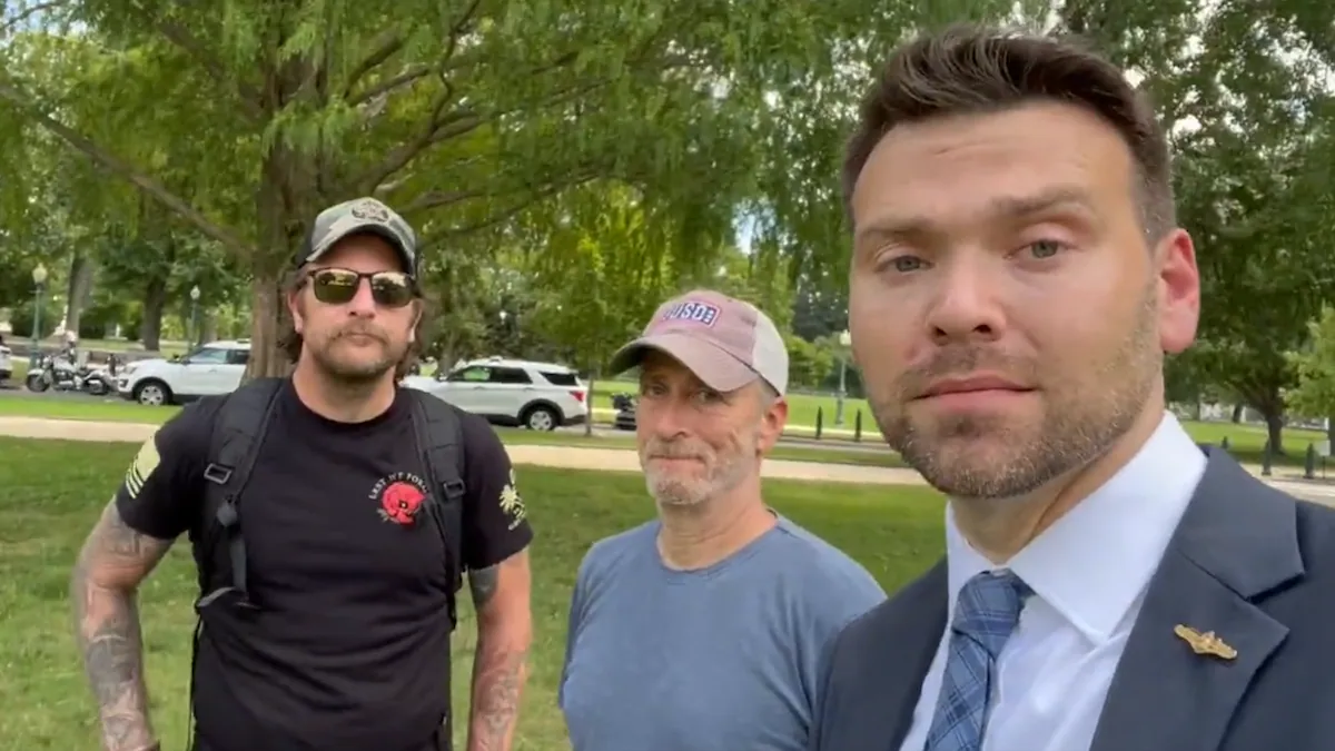 Jon Stewart and Jack Posobiec join forces to create the PACT Act