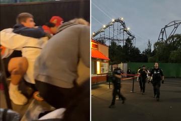 Three shot at Six Flags Great America in Illinois