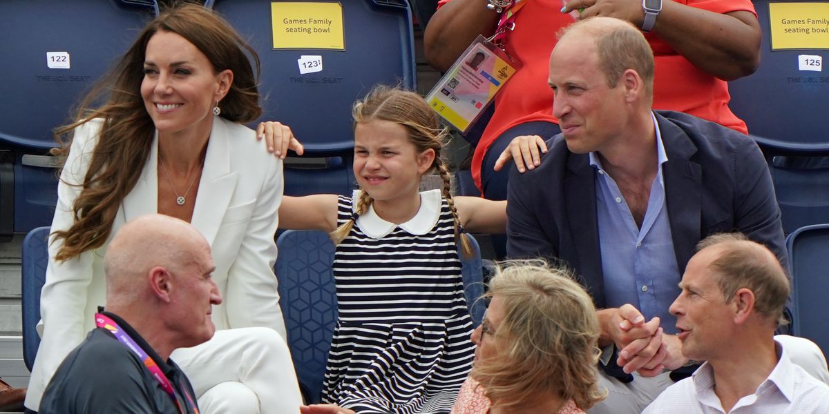 William, Kate, Charlotte and others enjoy a packed day of Commonwealth Games events