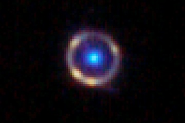 Rare 'Einstein Ring' spotted 12B light years away by James Webb telescope