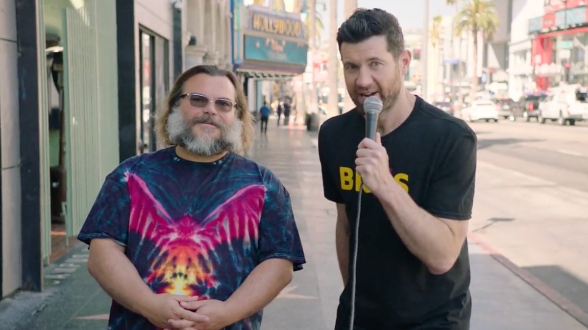 Billy Eichner and Jack Black team up for Billy on The Street