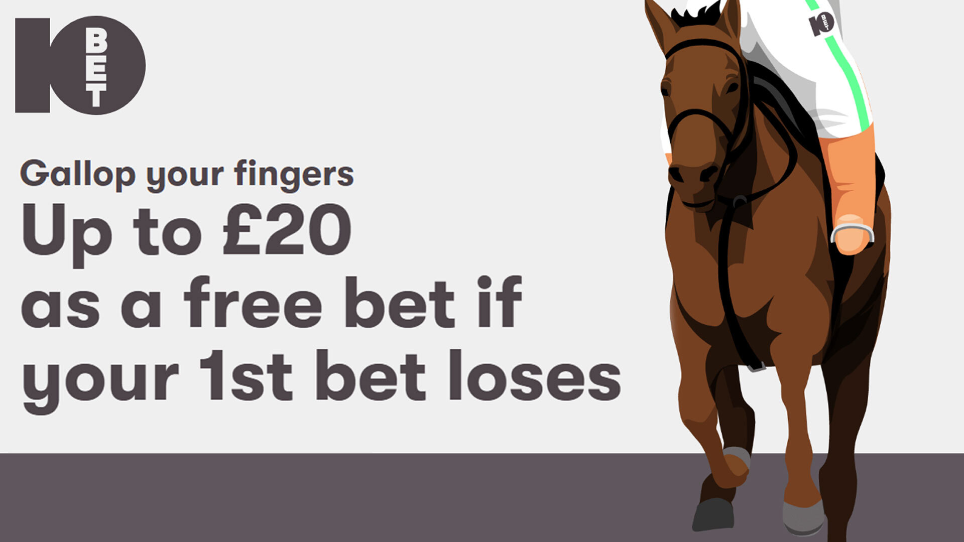 Horse racing bonus: Get a £20 FREE BET at Lingfield, Bellewstown or Wolverhampton today with 10bet