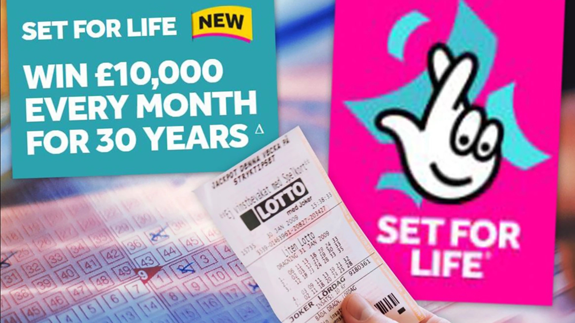 Results and numbers from the Lottery: Set For Life draw tonight (September 26th).