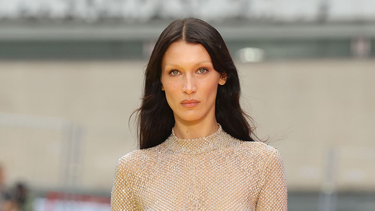 Bella Hadid wore a Florence Pugh and not one, but two sheer looks for Paris Fashion Week