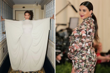 Fans mock Kylie's new dress & compare it to Kim's infamous Met Gala outfit
