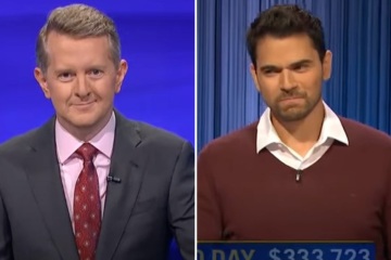 Jeopardy! fans accuse Ken of 'favoring' Cris Pannullo before champ's 10th win