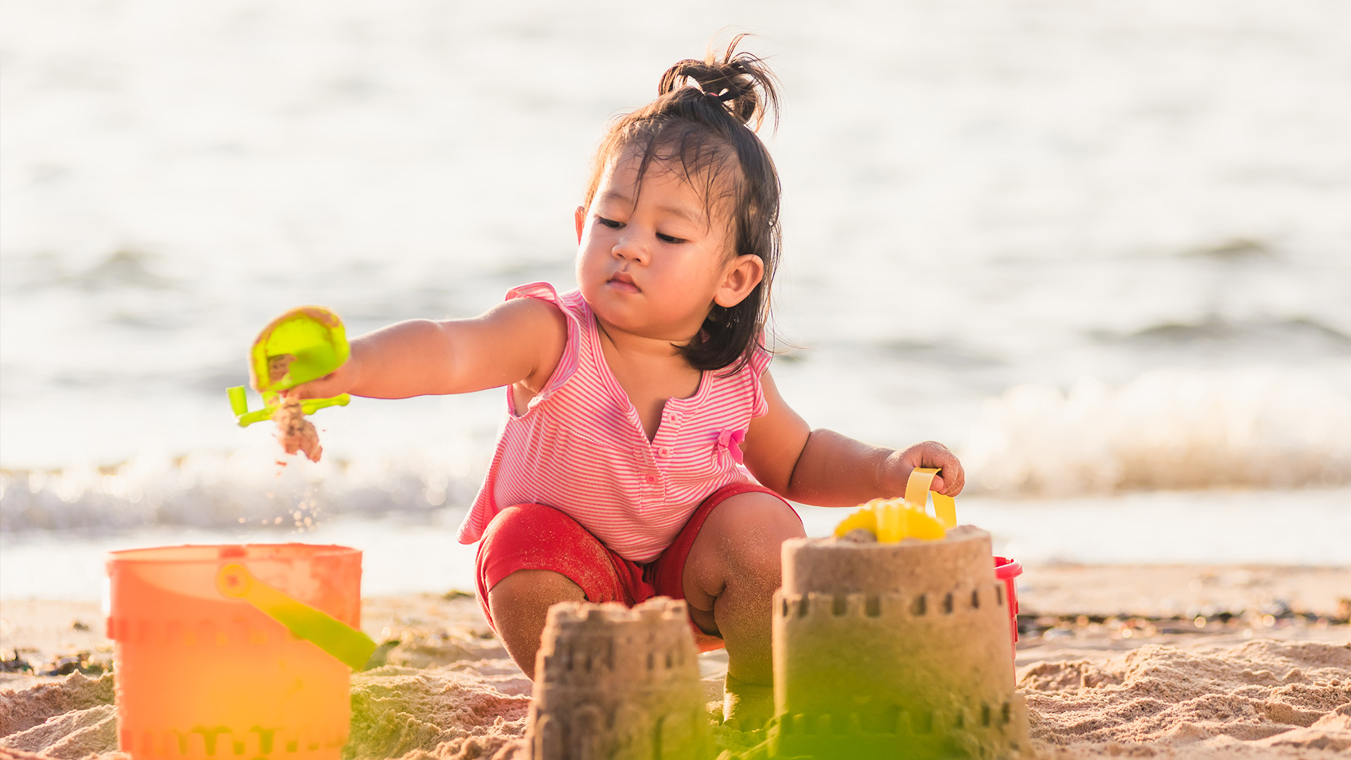When they grow up, children who spend more time on the beach are less likely to develop depression.