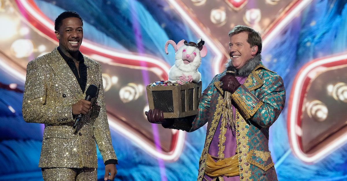 Jeff Dunham and Nick Cannon on The Masked Singer
