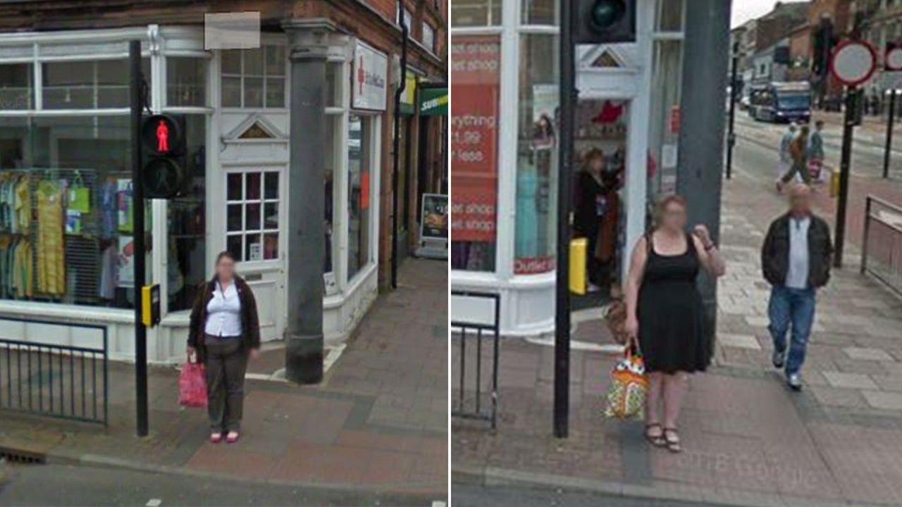 UK Woman Photographed at the Exact Same Place on Google Maps 9 years Apart