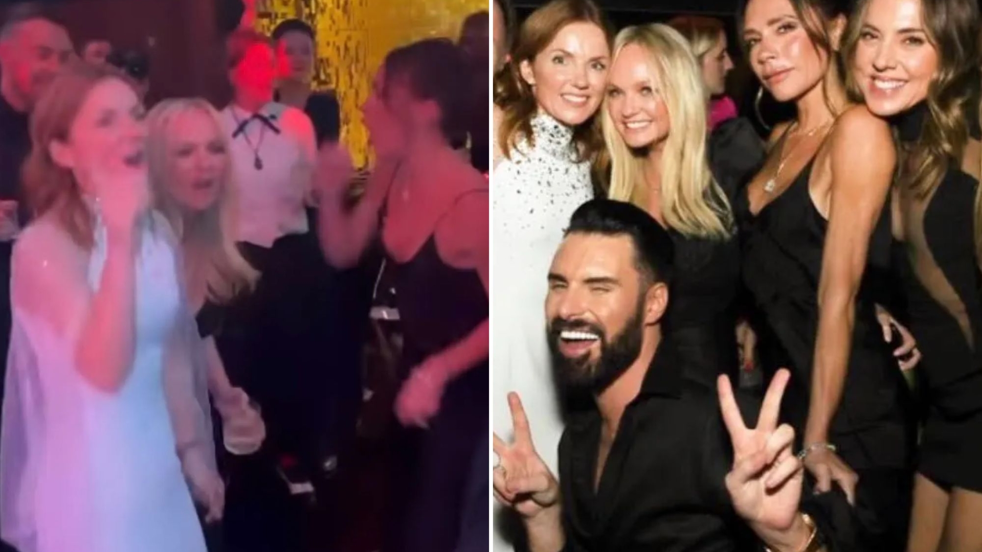 Victoria Beckham sings Spice Girls as she’s reunited with bandmates at Geri Horner’s 50th birthday party