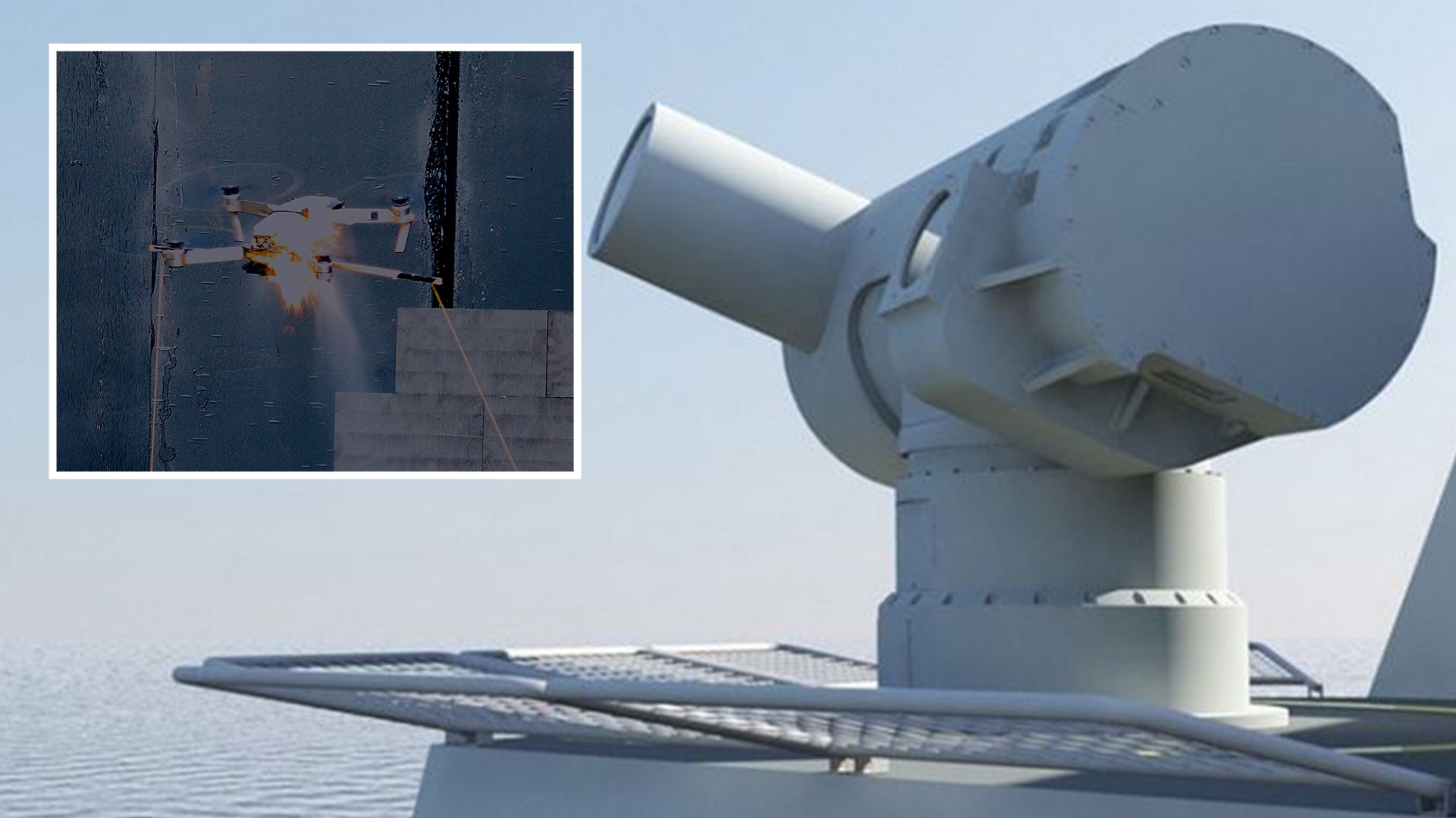 Star Wars laser weapon of Star Wars style tested and destroyed a drone 2 miles away
