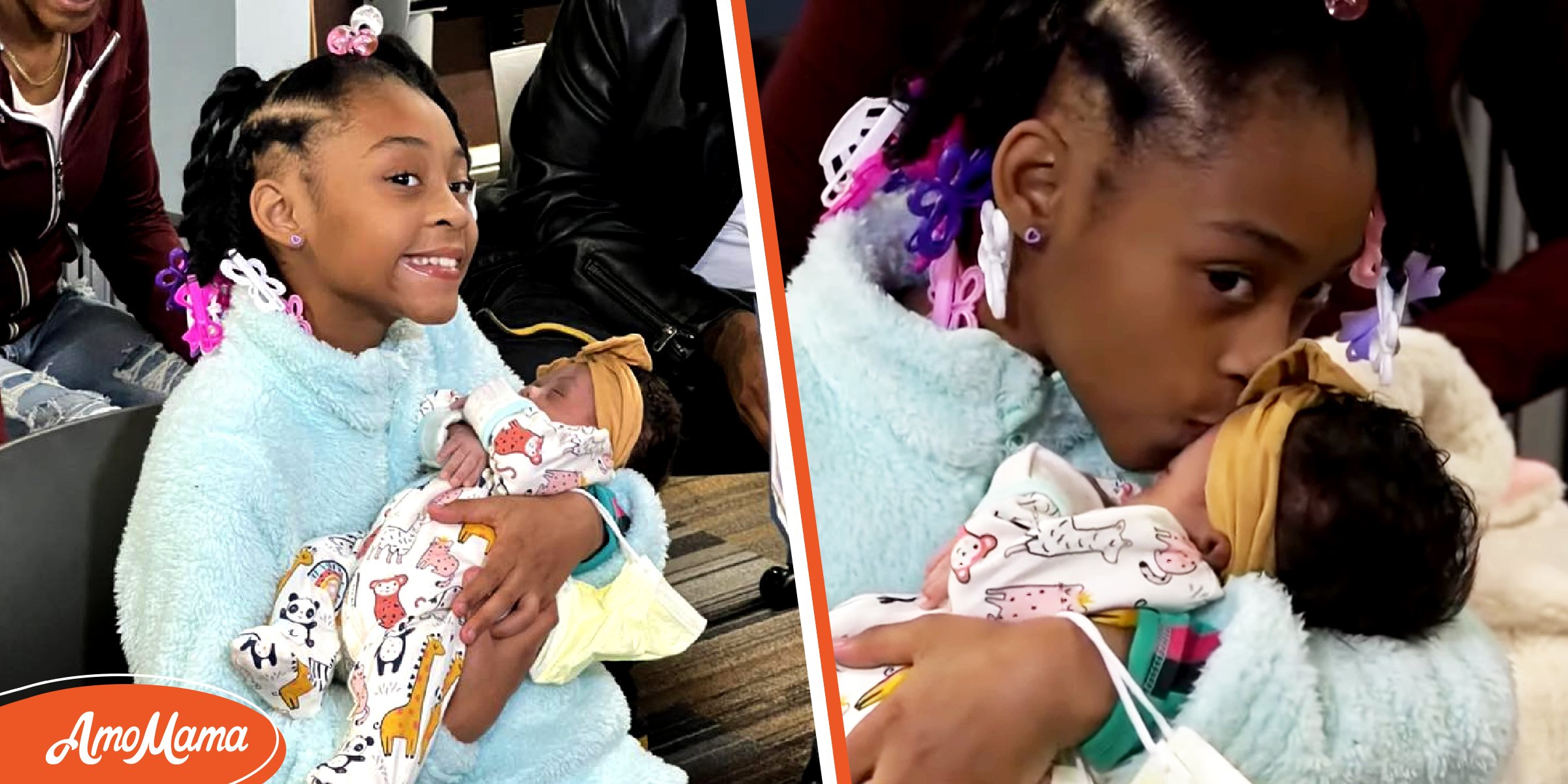 Miracle, a 10-year old Missouri girl, helps her mother deliver her baby at home