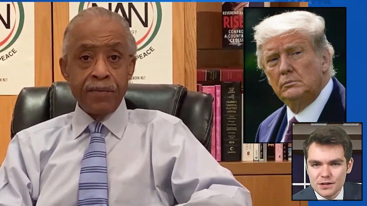 Trump Wanted to Moonwalk Out of Being Known by Nick Fuentes. Al Sharpton Said