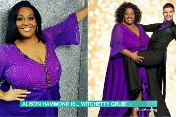 Alison Hammond admits Strictly dress was too big after huge weight loss