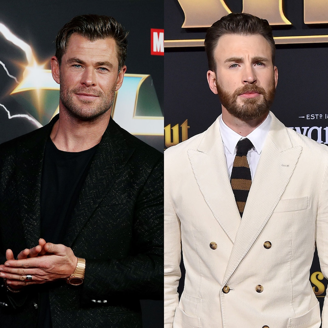 Chris Evans is the Sexiest Man Alive: Avengers Stars Make Chris Evans Look Sexy