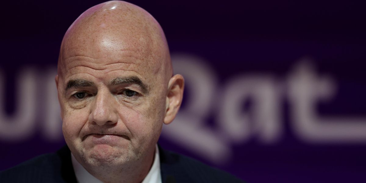 Gianni Infantino, FIFA president, slammed for ‘tone-deaf’Qatar World Cup Speech