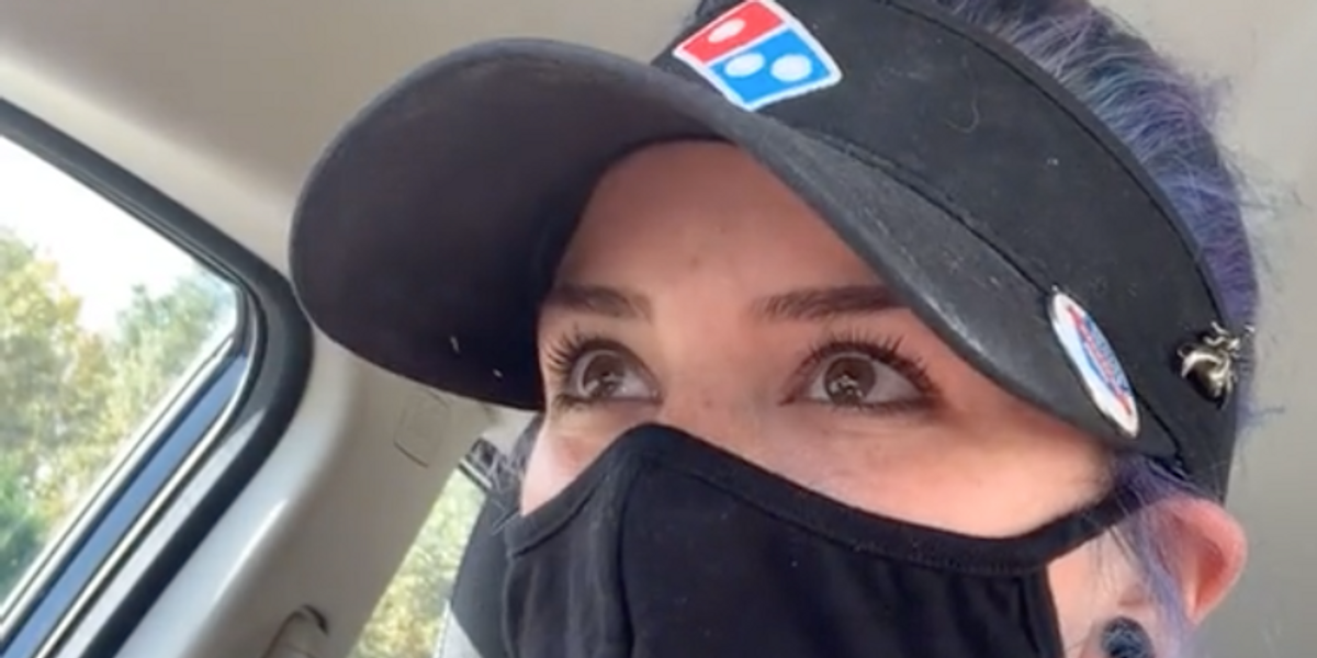 An ex-dominos delivery driver said she once received a tip for 13 cents