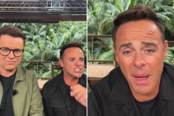 Fuming Ant McPartlin rages at I'm A Celebrity fans after latest episode ends