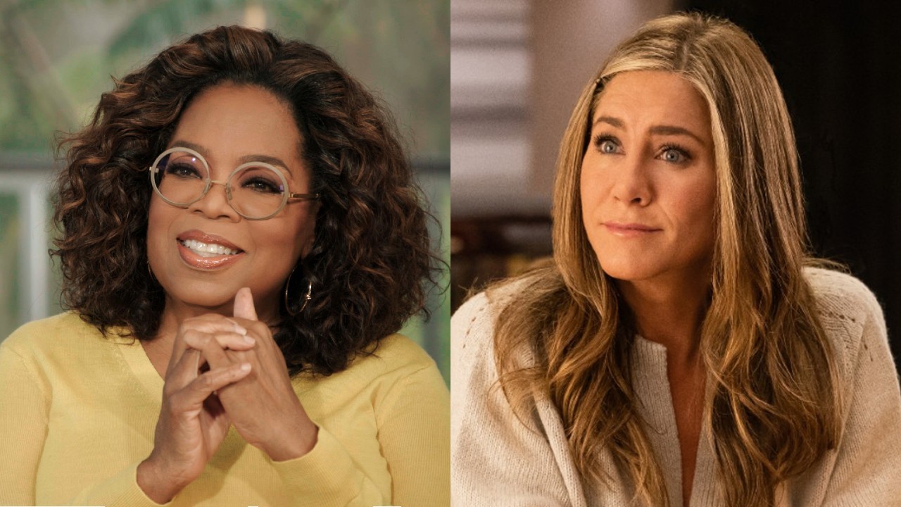 Jennifer Aniston is the latest celebrity to join Meghan Markle and Prince Harry at Montecito, after she dropped millions of dollars on Oprah’s Home