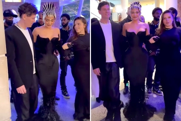 Kylie mocked as she struggles to walk at event in 'cringe' new video