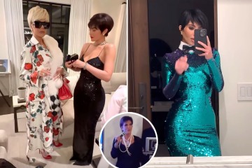 Kim & her sisters dress up as mom Kris for party- but family member is missing
