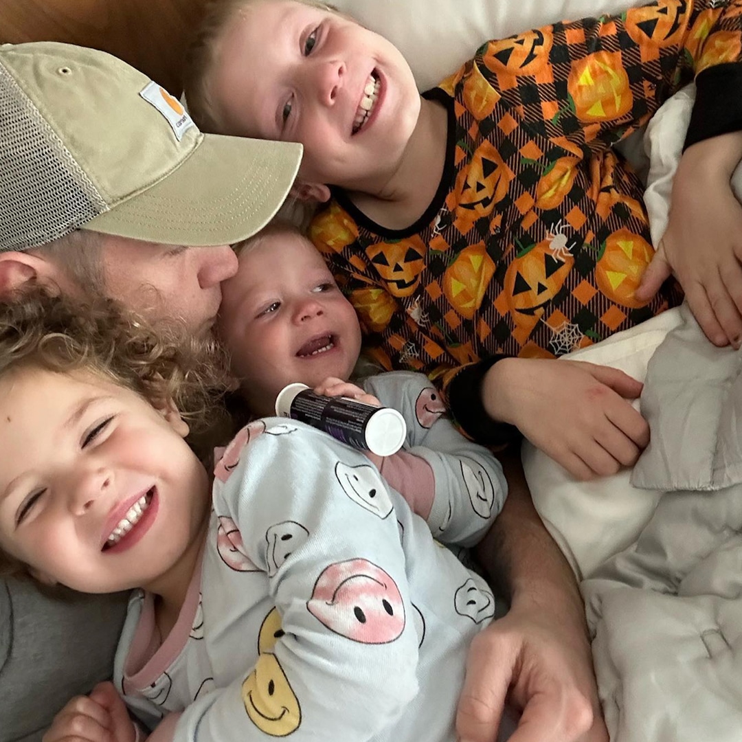 Following Aaron Carter’s passing, Nick Carter snuggles his three children