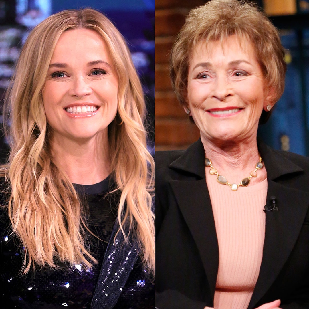Reese Witherspoon responds to the role of Judge Judy in a potential biopic