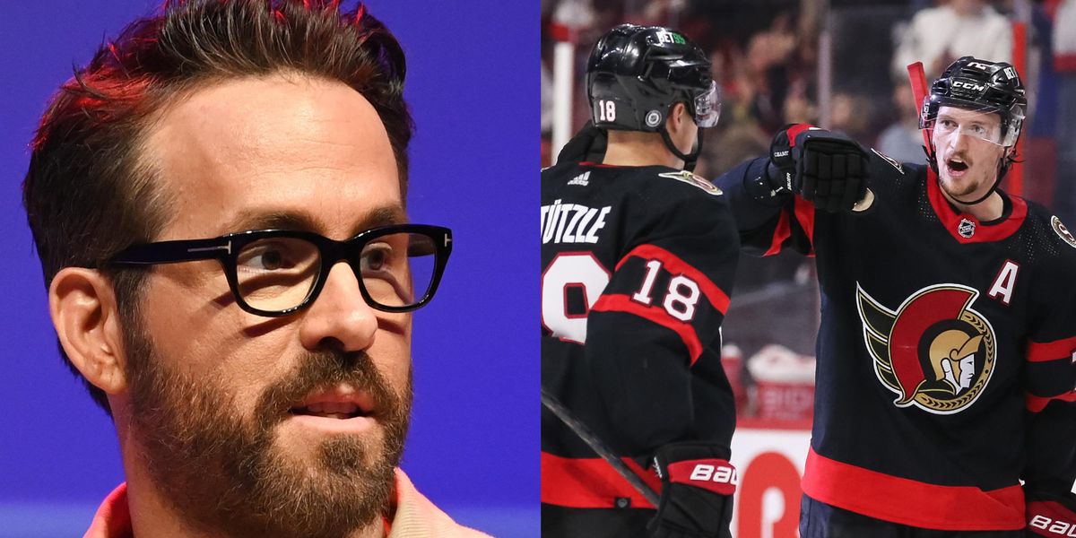 Ryan Reynolds appears to have confirmed his interest in buying the Ottawa Senators NHL team