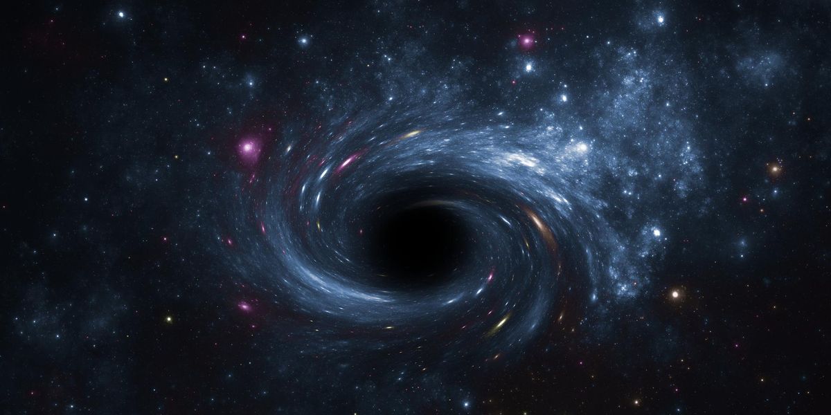 Scientists created the mini black hole, and it began radiating.