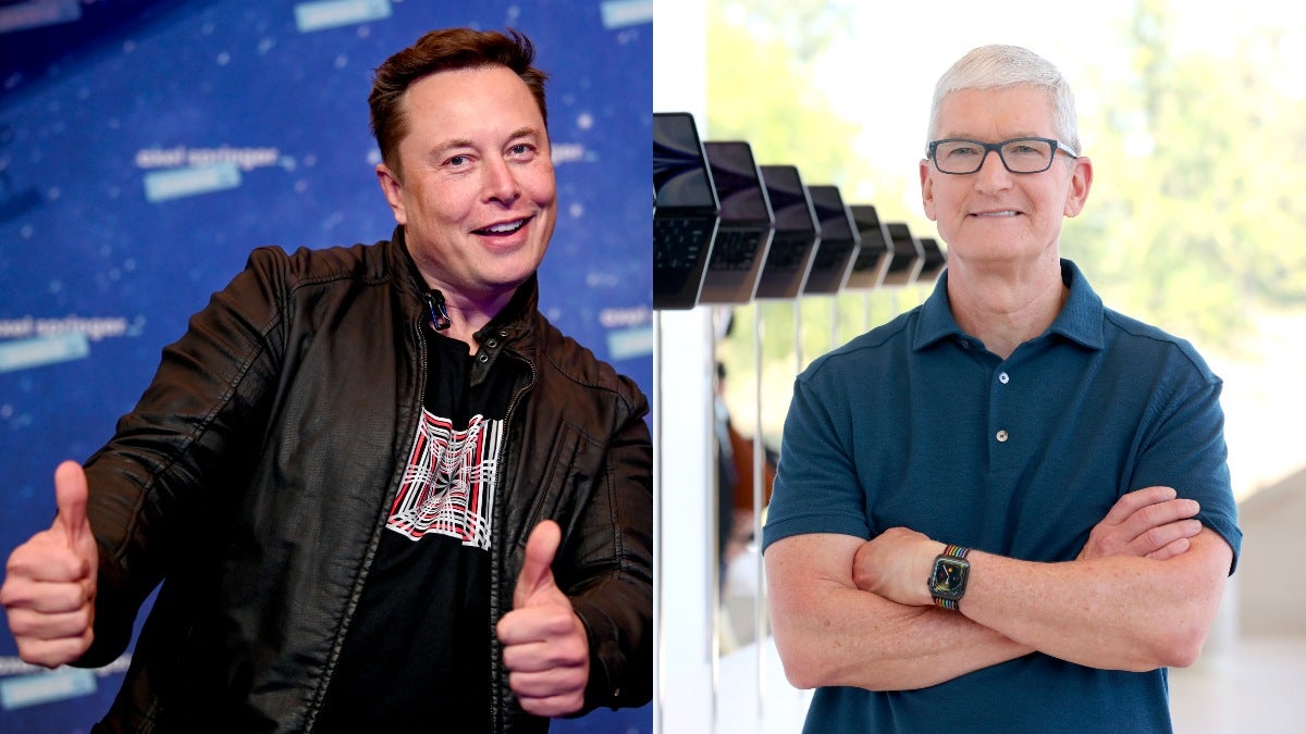 Elon Musk claims he has met Tim Cook at Apple HQ
