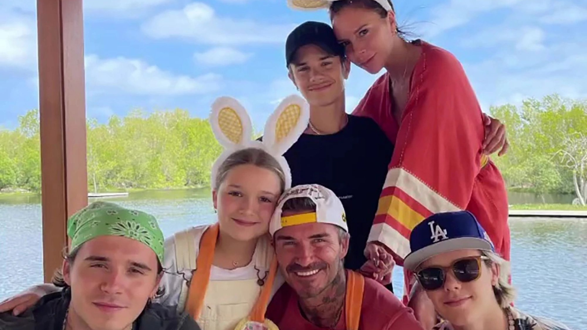 Brooklyn and Nicola Peltz join David and Victoria Beckham for an Easter Reunion