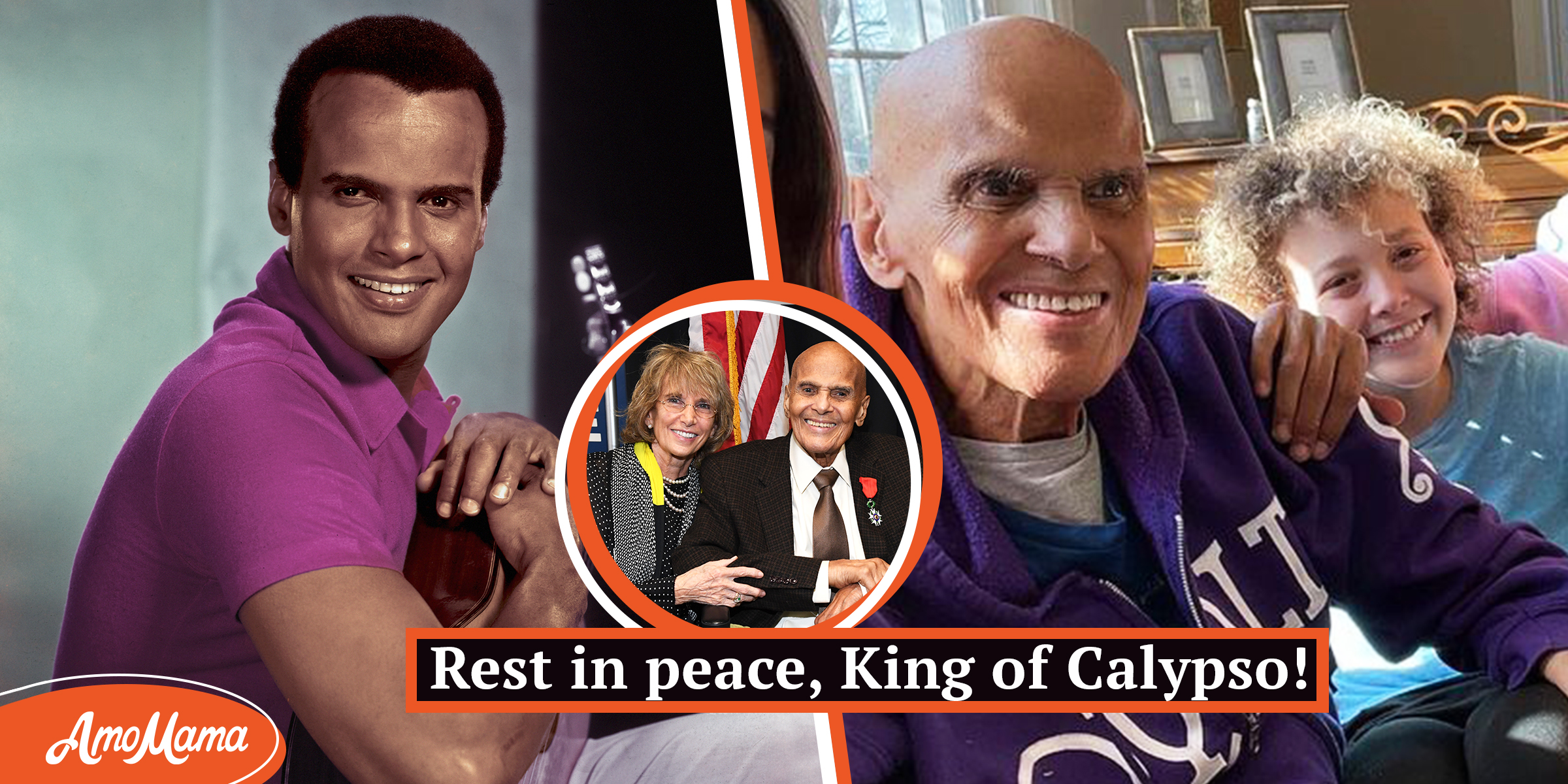 Harry Belafonte dies at 96, with his wife by his side