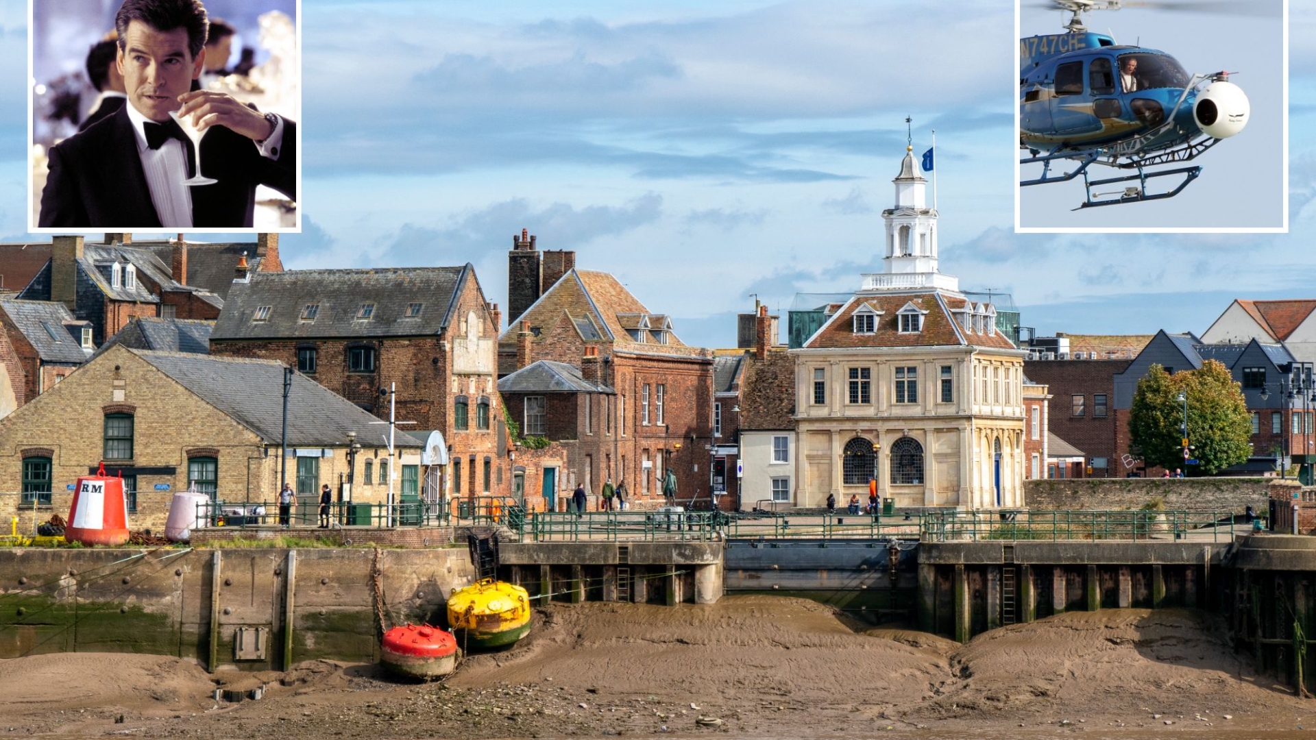 This picturesque UK town has played the Netherlands in many movies, including an amazing James Bond helicopter scene