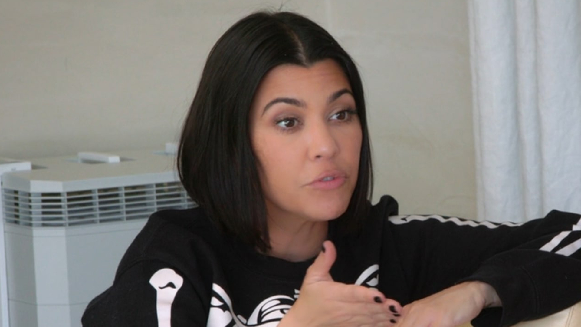 Kourtney admits to removing herself from family chat after a nasty fight with Kim