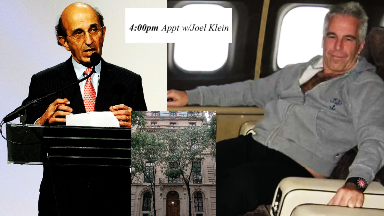 Joel Klein and Jeffrey Epstein, Former NYC Public Schools Heads’ names appear on schedules multiple times