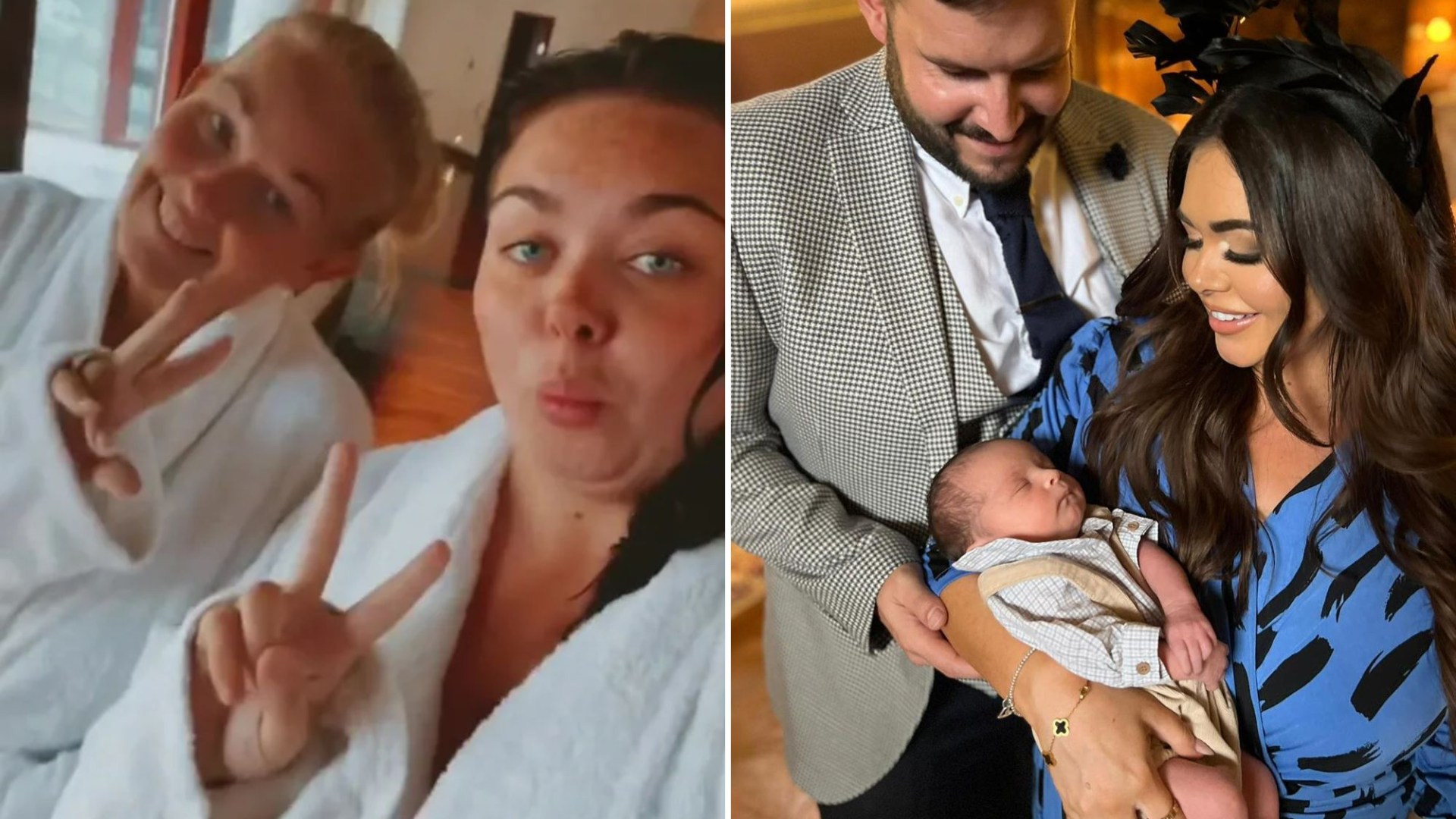 How Scarlett Moffatt’s new baby ‘repaired rift with mum after she stole £50k from her’