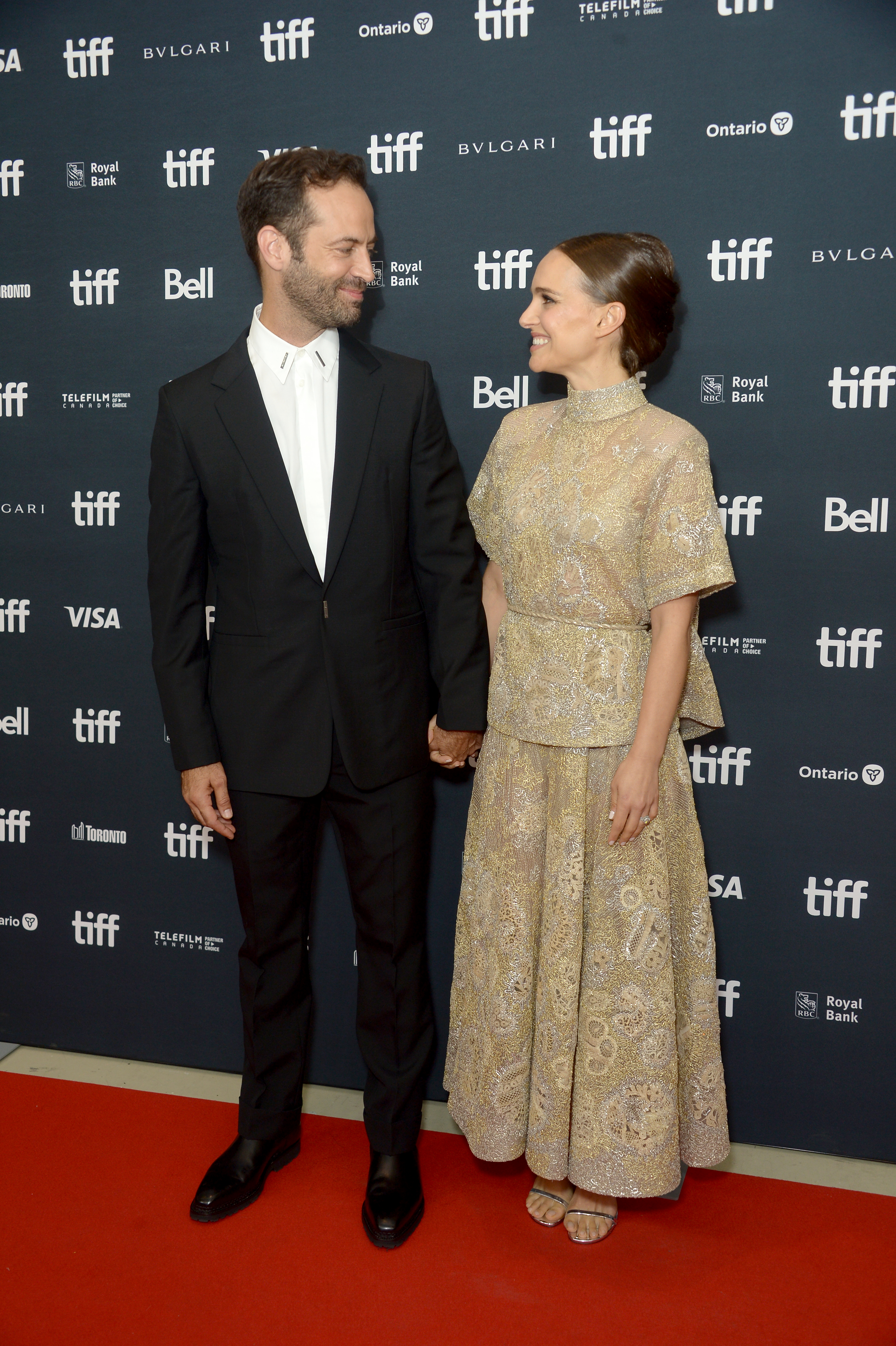 Natalie Portman and Benjamin Millepied at the 2022 Toronto International Film Festival | Source: Getty Images