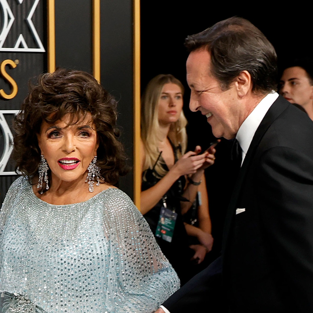 “Joan Collins and Husband Percy Gibson steal the spotlight with their rare Emmys date night” – Leveraging Celebrity and Entertainment Keywords for SEO Power Boost