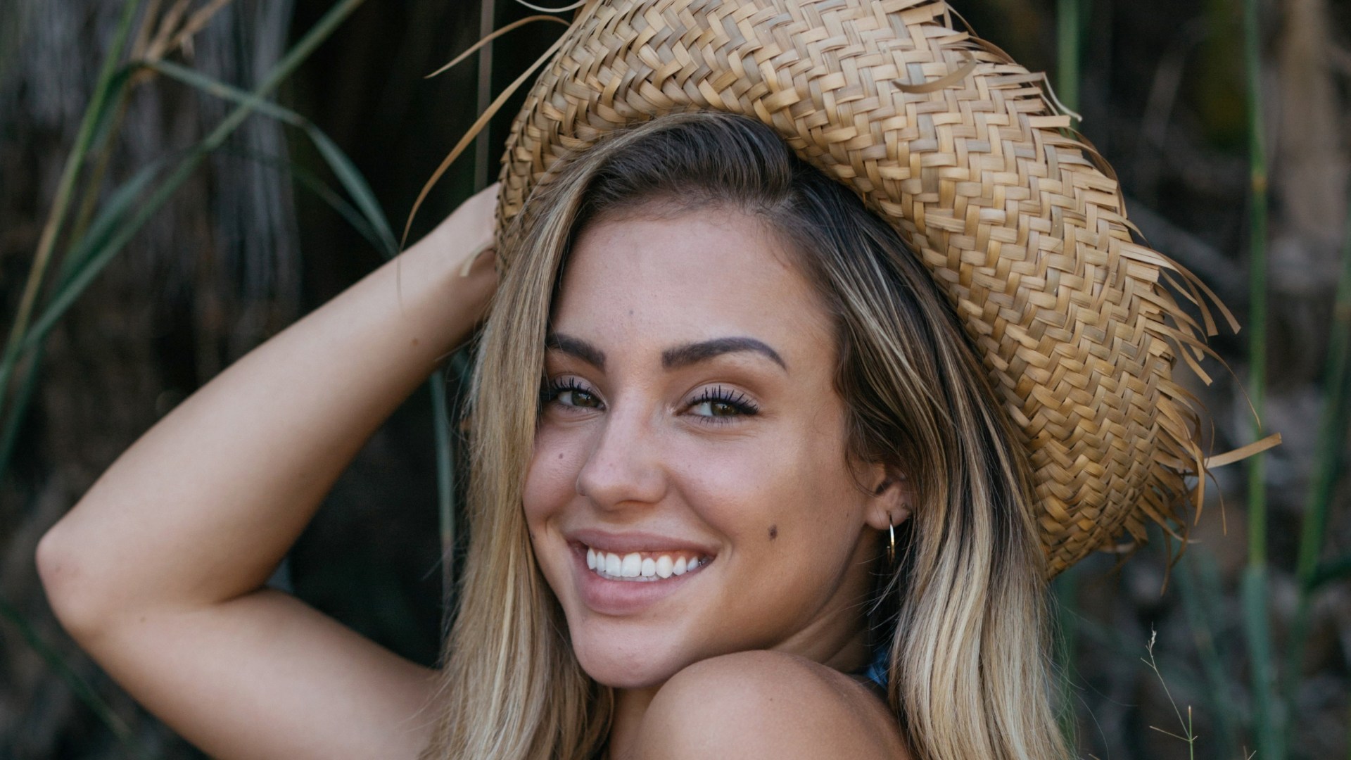 Charly Jordan flaunts her gorgeous white bikini bum as she celebrates landing her first big TV acting role – click here to see more!