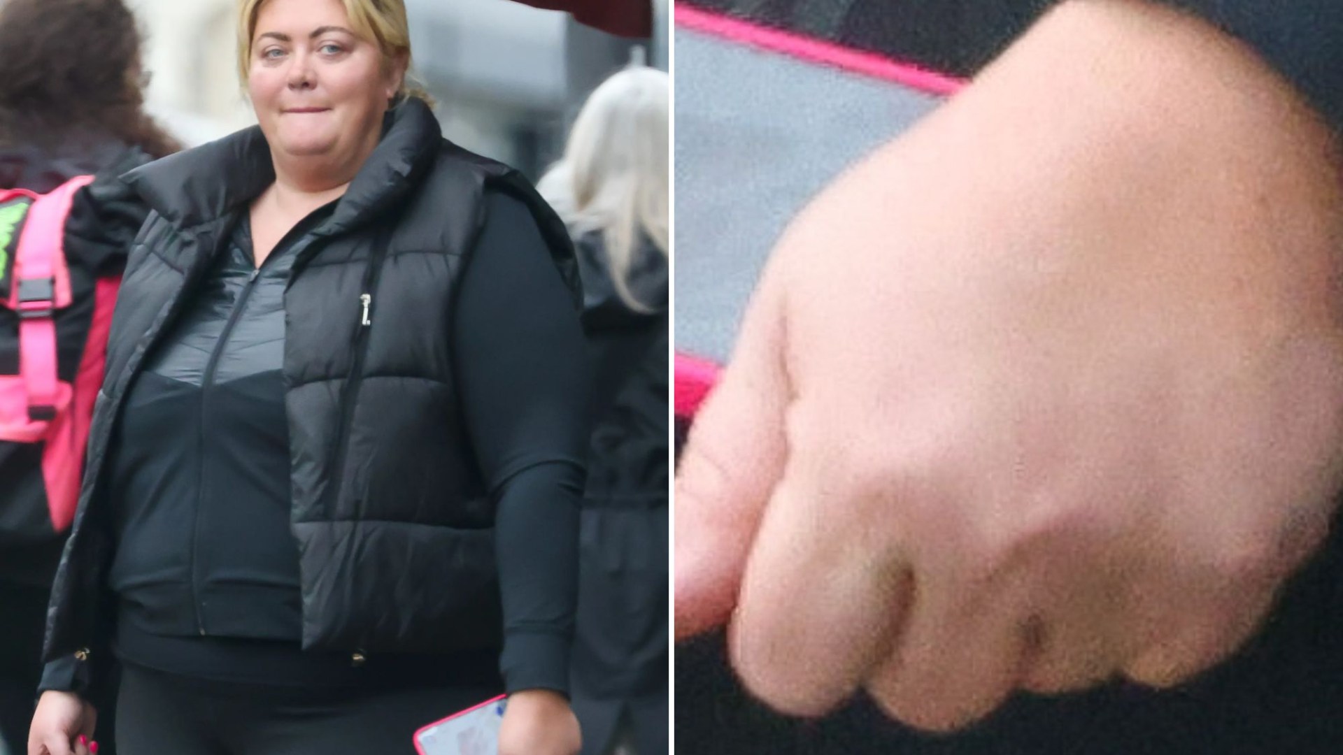 Gemma Collins Spotted Makeup-Free and Ringless After Romantic Engagement – See the Stunning Photos!