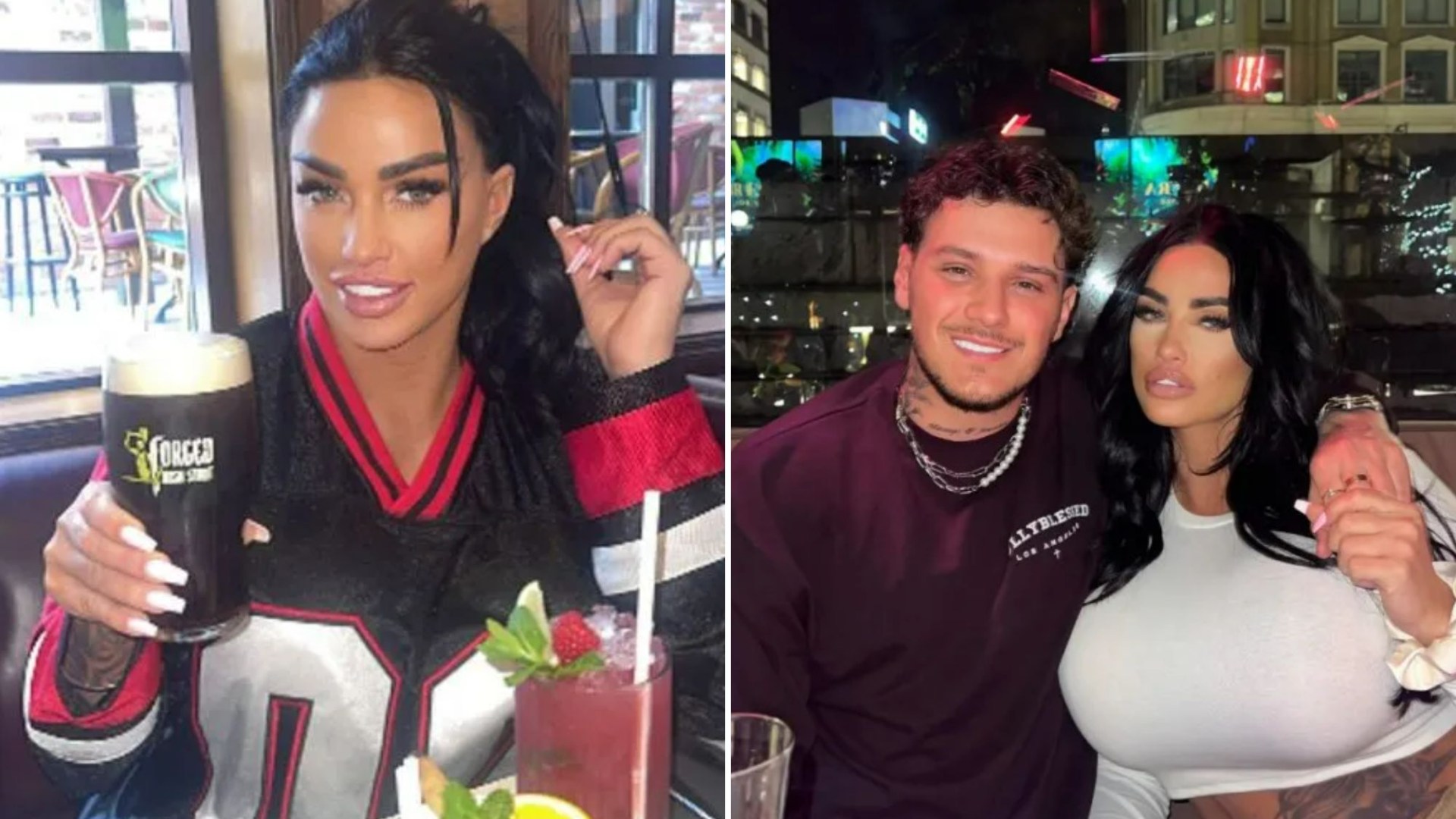 Exclusive: Katie Price and JJ Slater dine at Conor McGregor’s pub during their Dublin getaway!