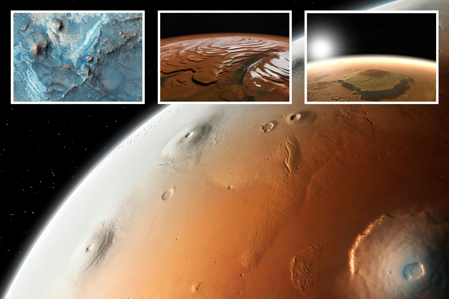 Uncover the Top Mars Tourism Hotspots: From Volcanoes to ‘Ghost Dunes’