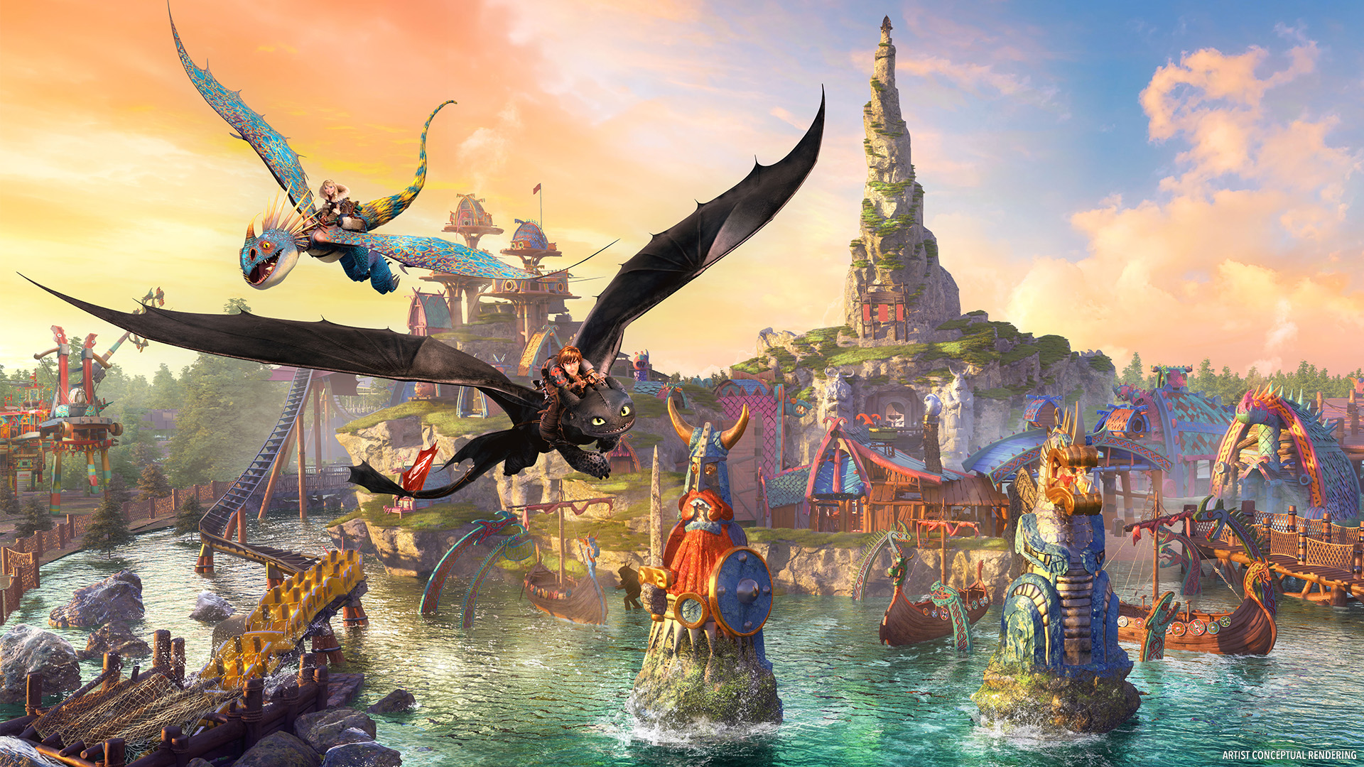 Unveiling How To Train Your Dragon Land: An Inside Look at Epic Universe’s Newest Theme Park Addition